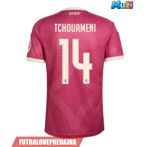 Lacne Muži Futbalové dres Real Madrid Aurelien Tchouameni #14 2026-27 Krátky Rukáv - Tretina